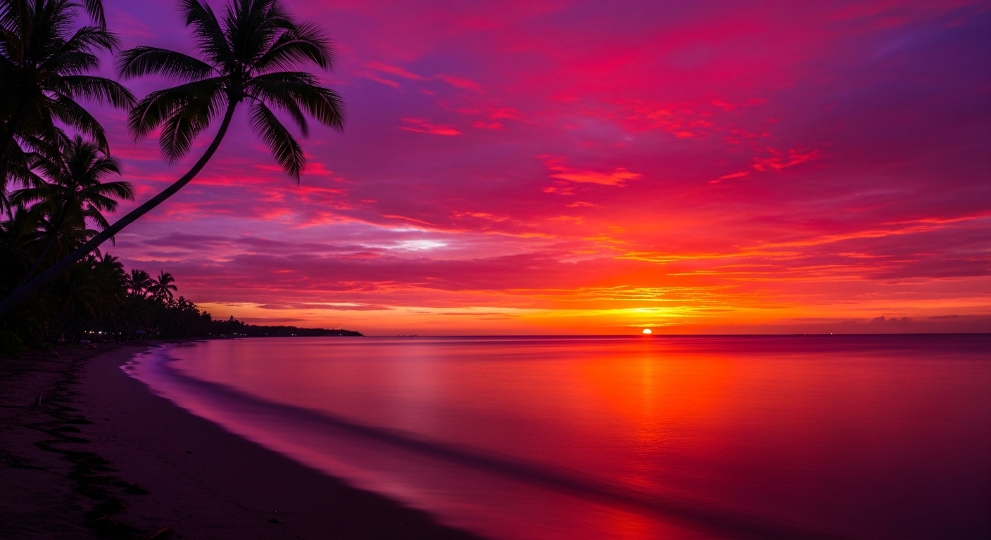 Beach landscape
